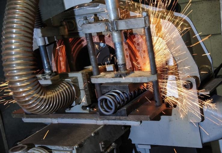 Main issues for processing of springs and drill pipe spring